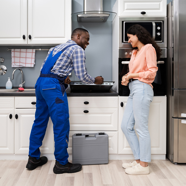 how long does it typically take to complete cooktop repair services in Davenport Center NY